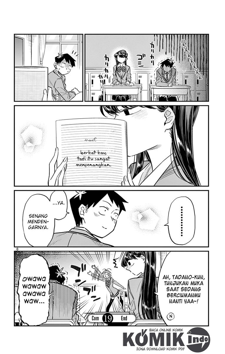 Komi-san wa Komyushou Desu. Chapter 19