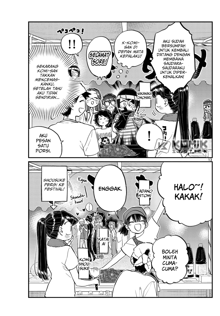 Komi-san wa Komyushou Desu. Chapter 193