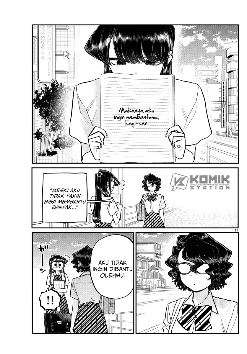 Komi-san wa Komyushou Desu. Chapter 196