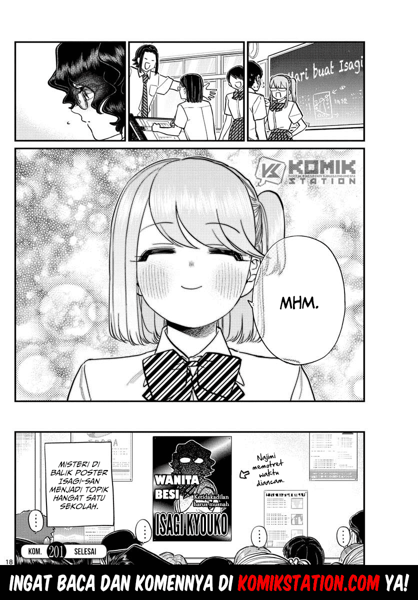 Komi-san wa Komyushou Desu. Chapter 201