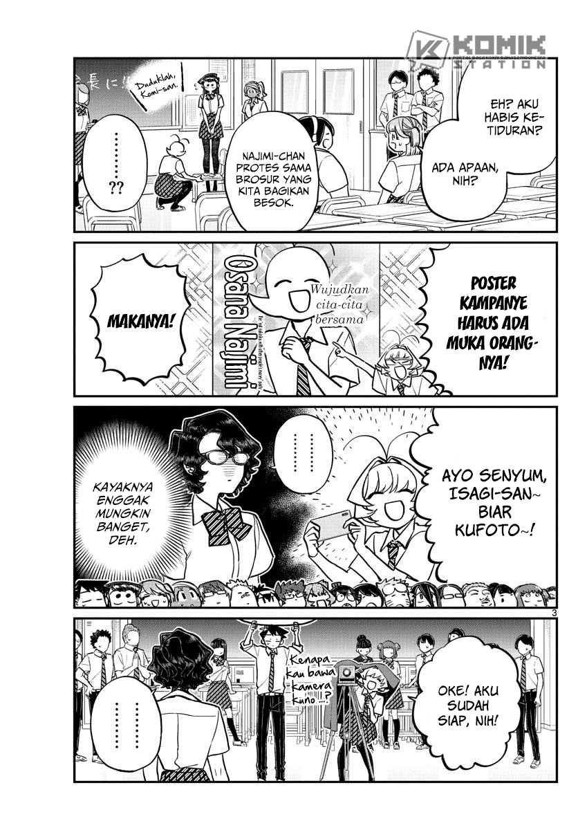 Komi-san wa Komyushou Desu. Chapter 201