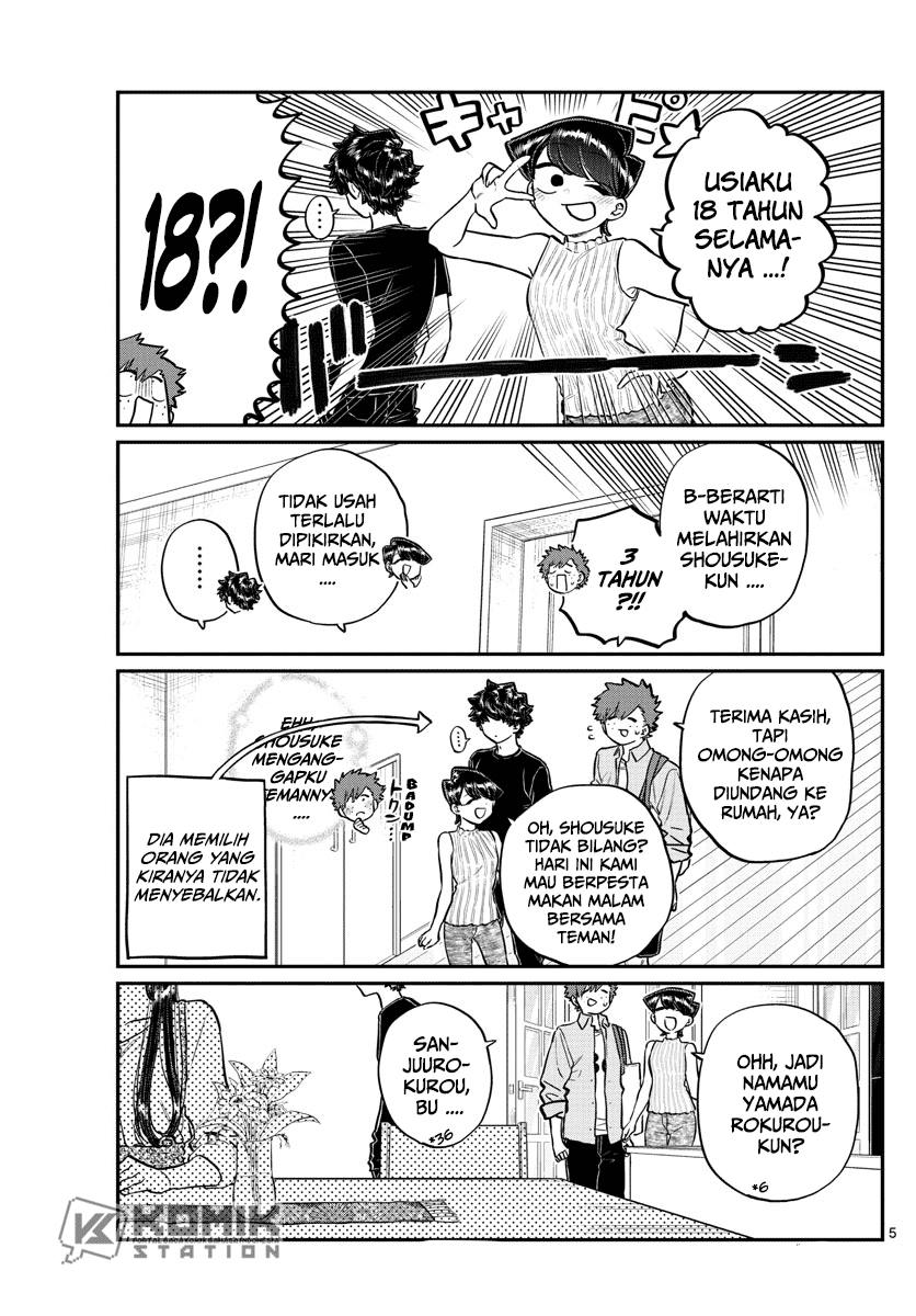 Komi-san wa Komyushou Desu. Chapter 207