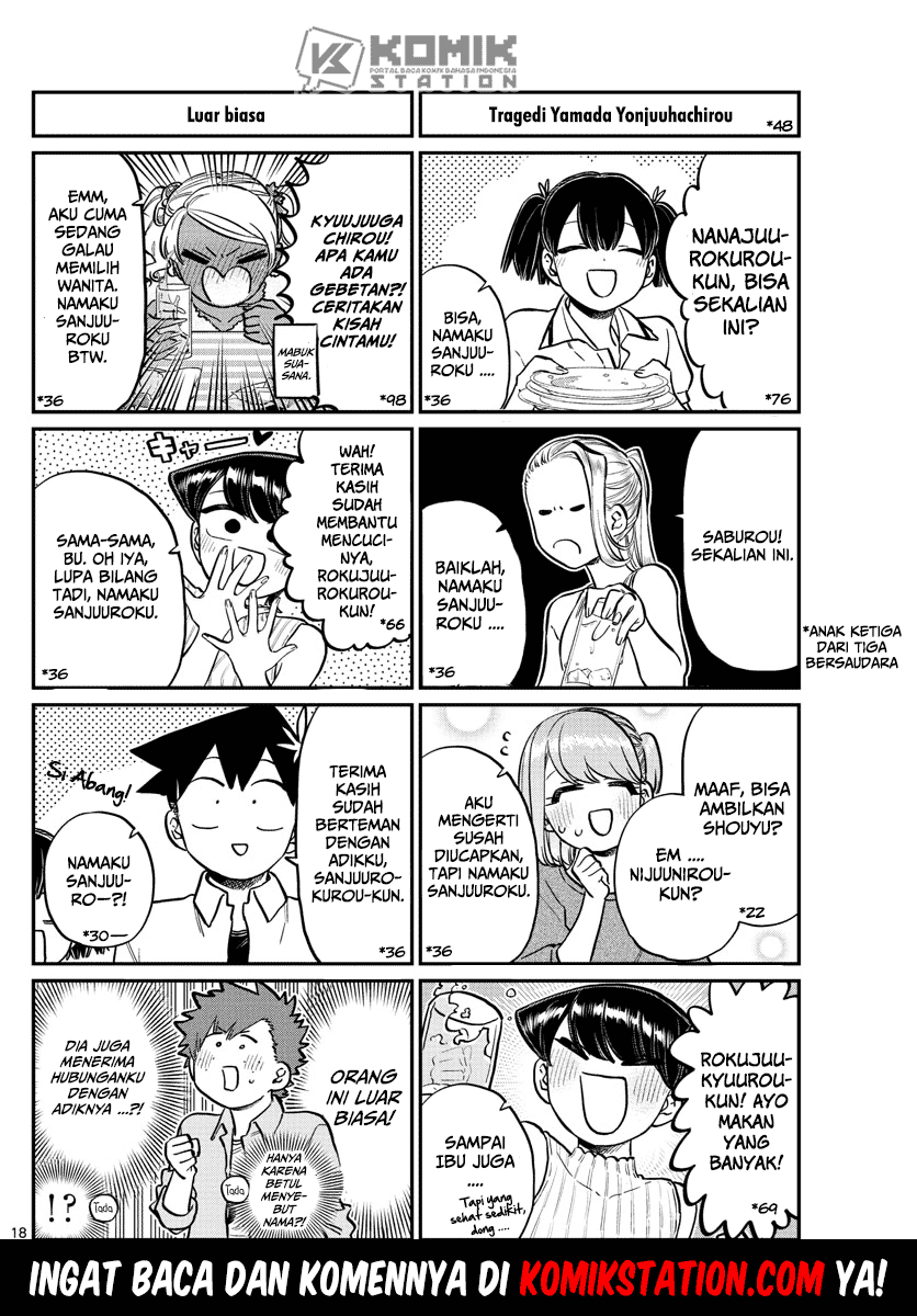 Komi-san wa Komyushou Desu. Chapter 207