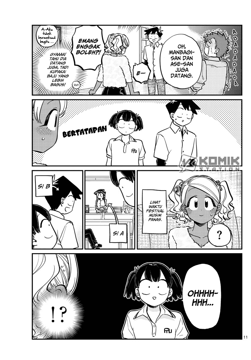 Komi-san wa Komyushou Desu. Chapter 207