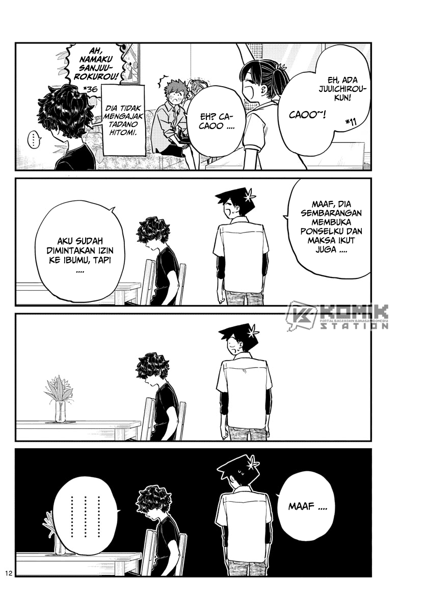 Komi-san wa Komyushou Desu. Chapter 207