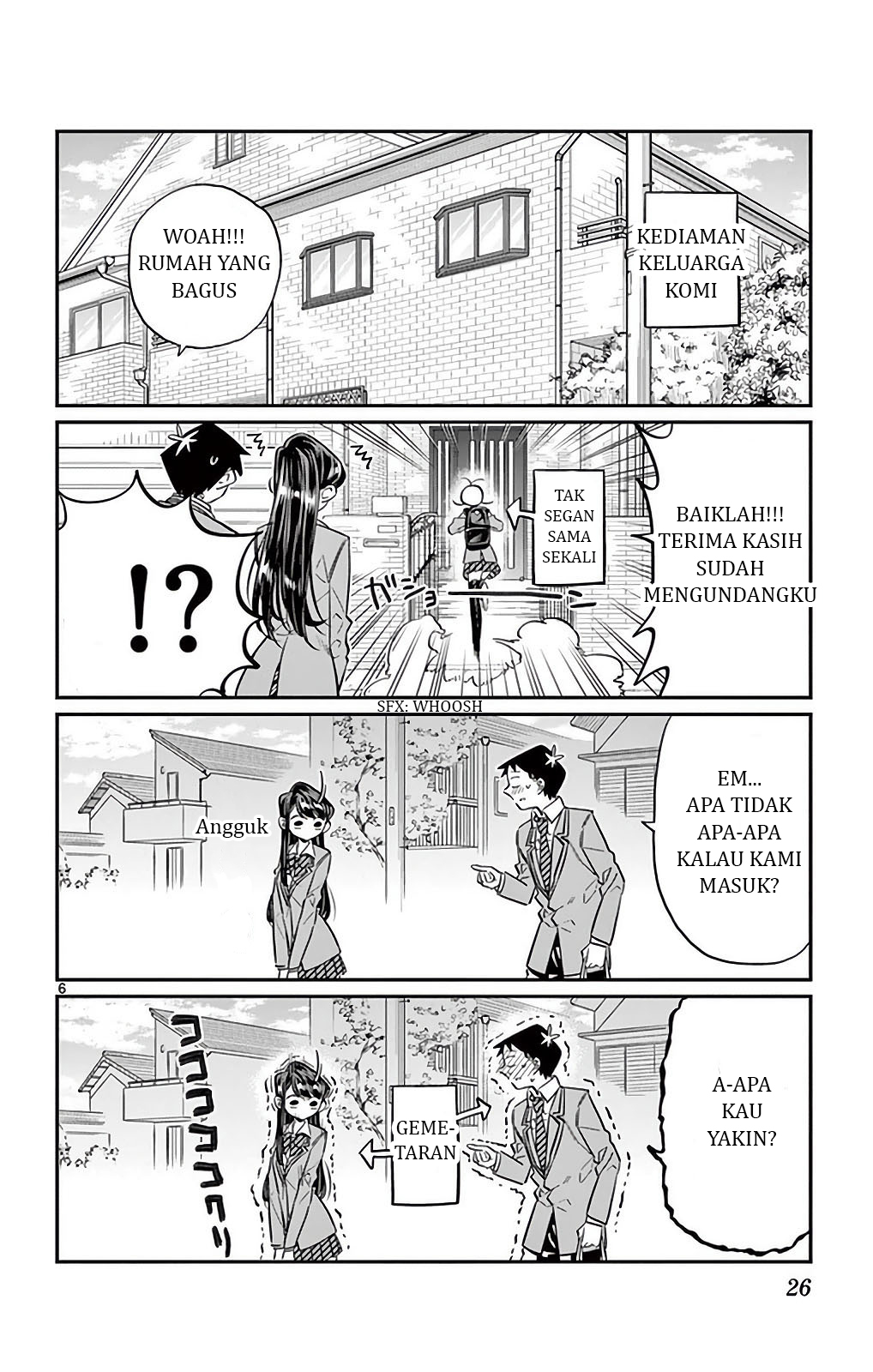 Komi-san wa Komyushou Desu. Chapter 22