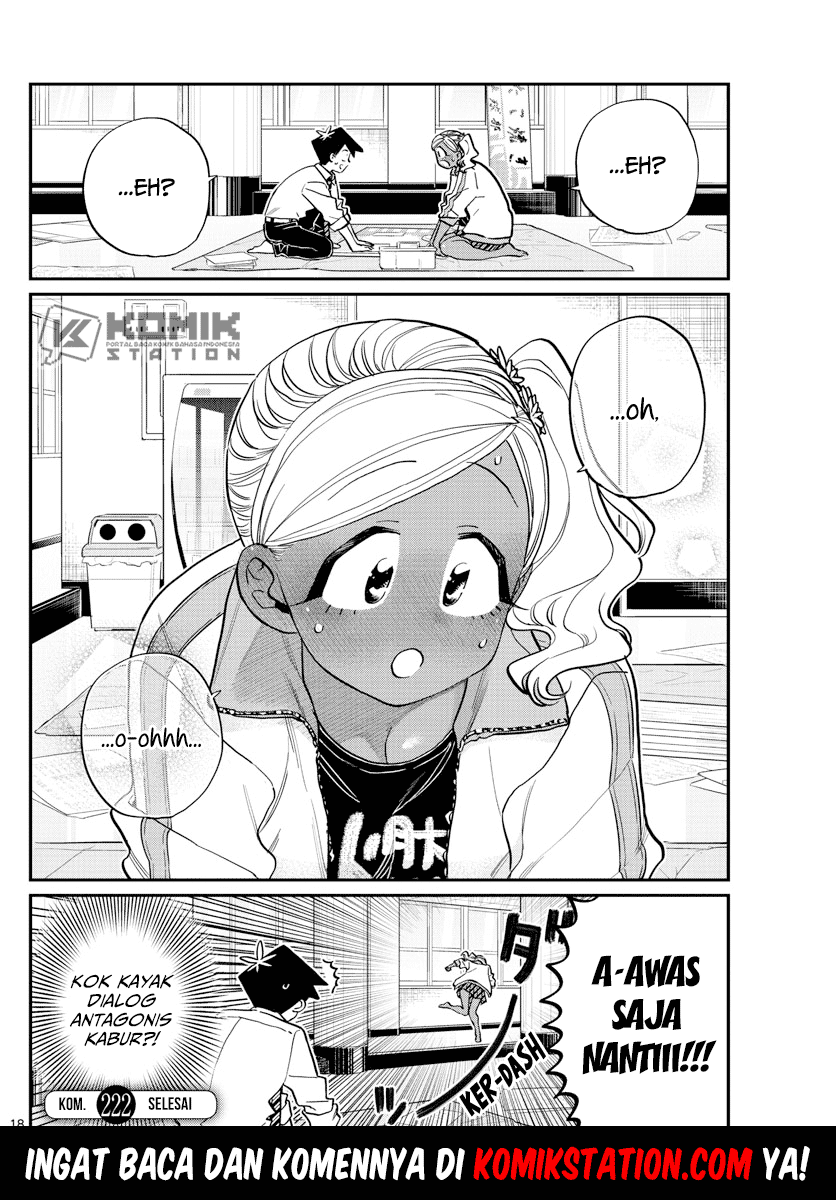 Komi-san wa Komyushou Desu. Chapter 222