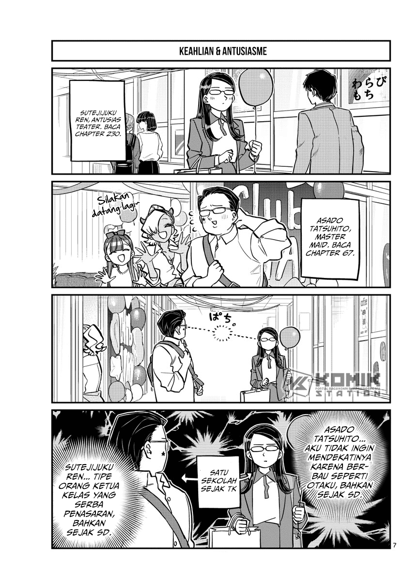 Komi-san wa Komyushou Desu. Chapter 238