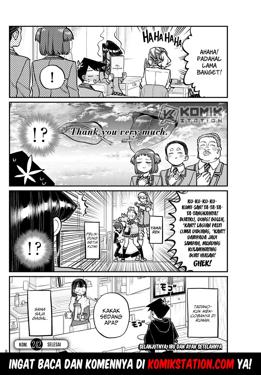 Komi-san wa Komyushou Desu. Chapter 242