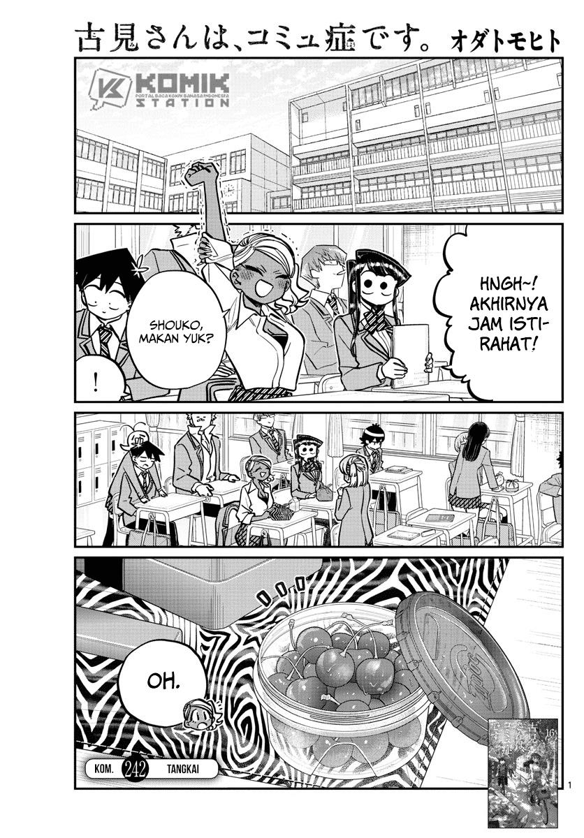 Komi-san wa Komyushou Desu. Chapter 242