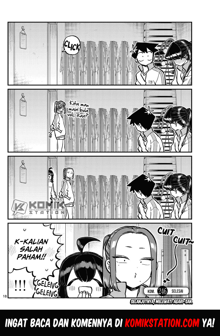 Komi-san wa Komyushou Desu. Chapter 246