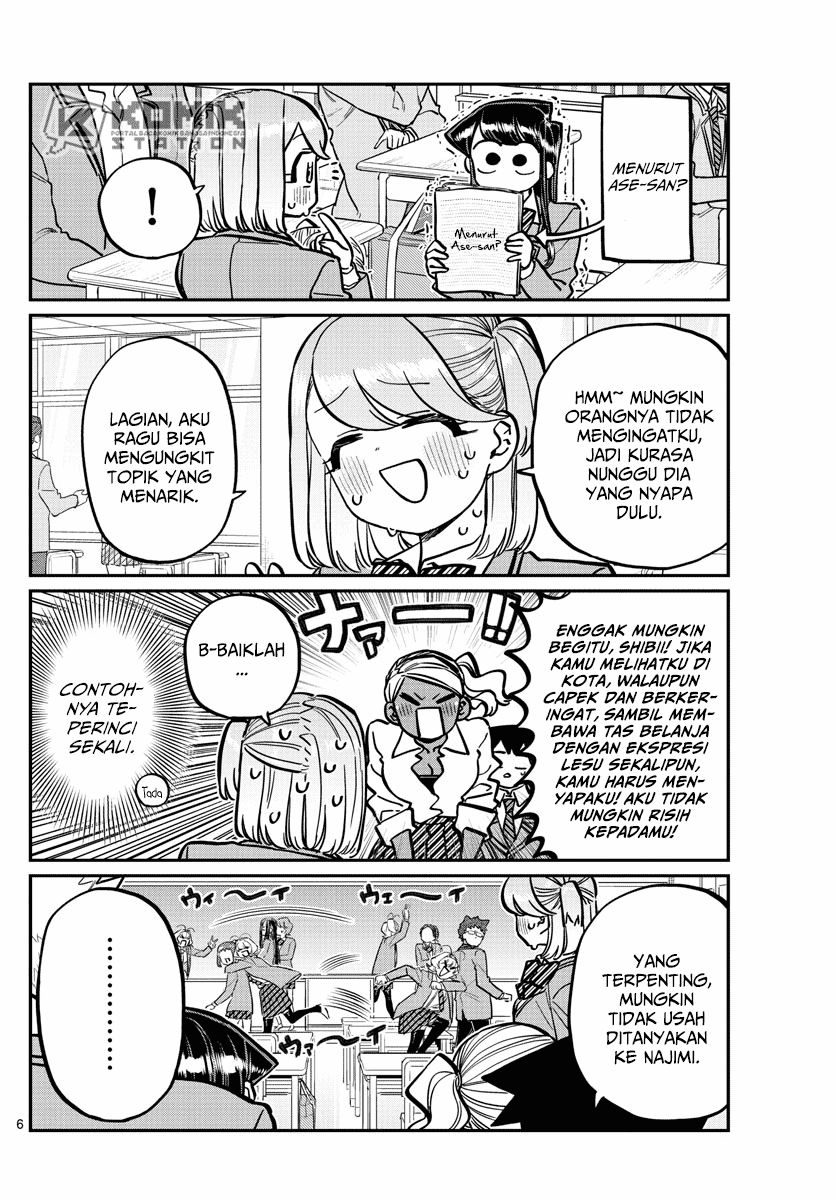 Komi-san wa Komyushou Desu. Chapter 247