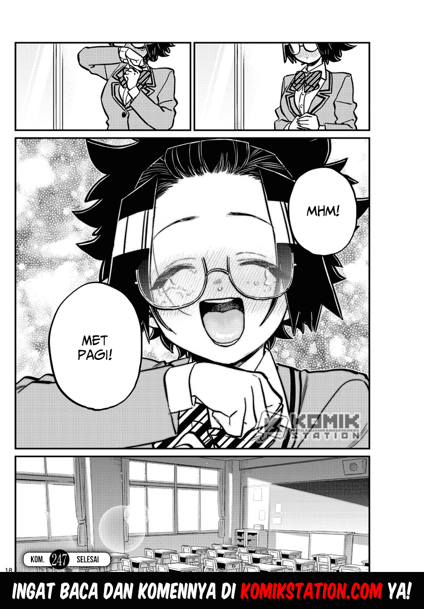 Komi-san wa Komyushou Desu. Chapter 247