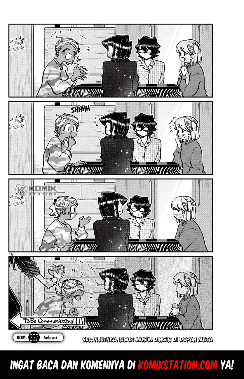 Komi-san wa Komyushou Desu. Chapter 257