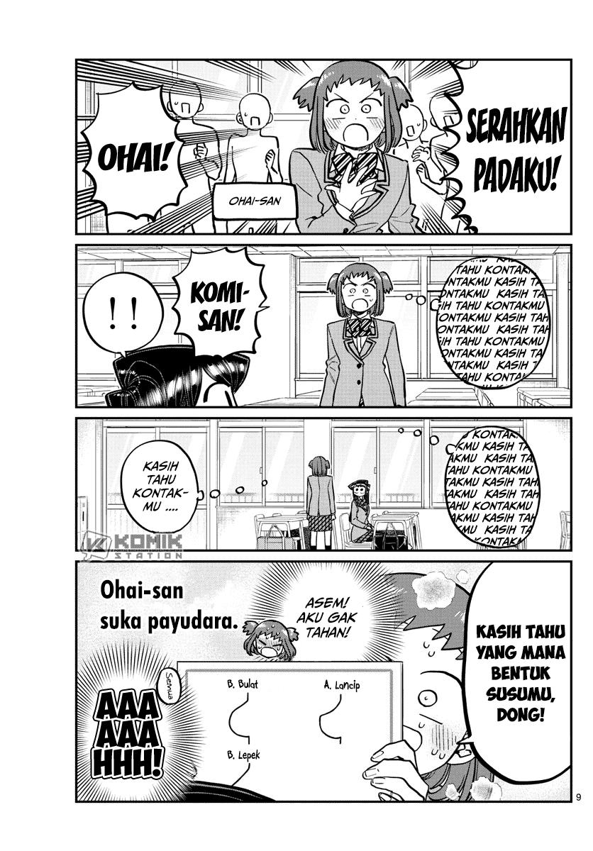 Komi-san wa Komyushou Desu. Chapter 258