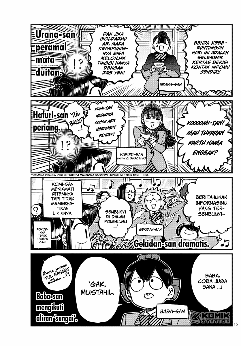 Komi-san wa Komyushou Desu. Chapter 258