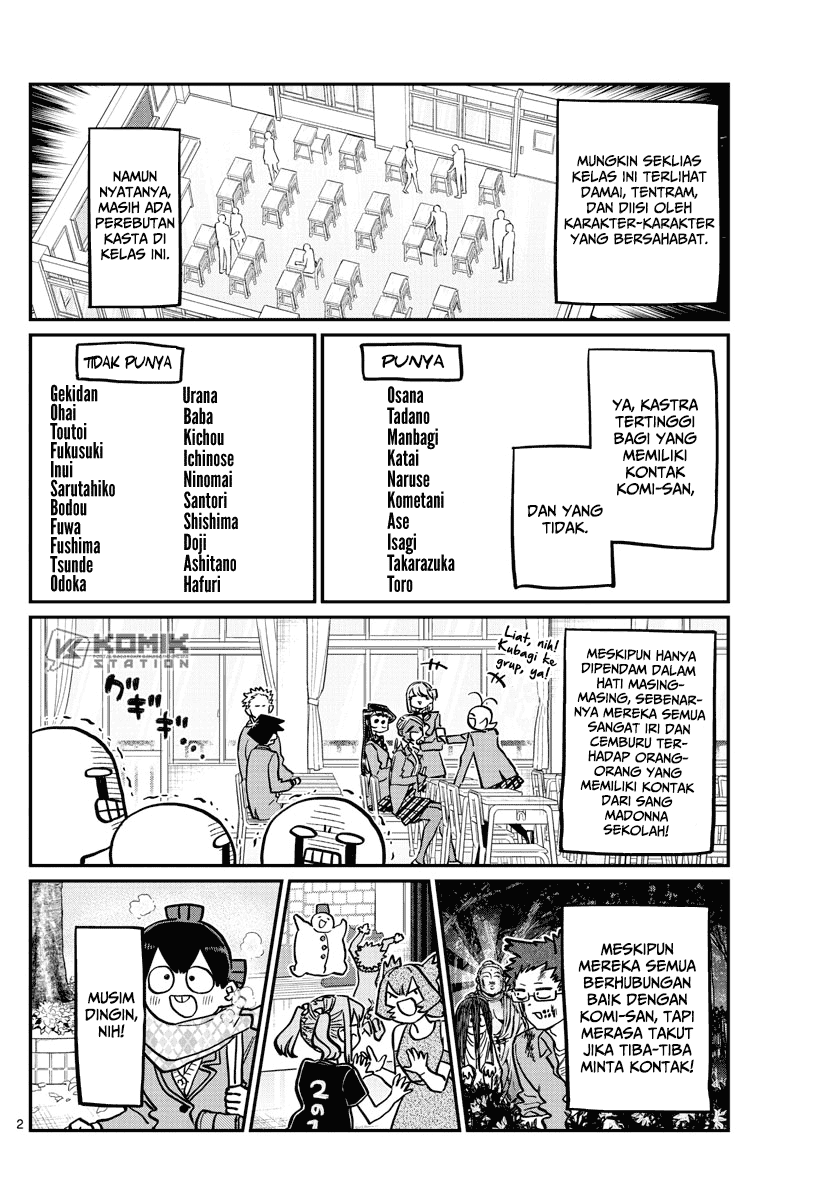 Komi-san wa Komyushou Desu. Chapter 258