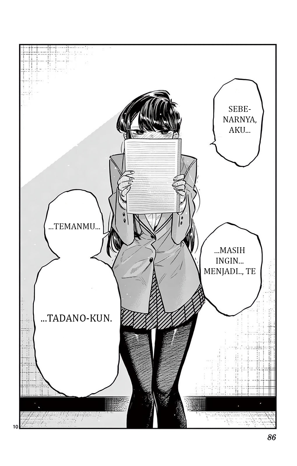 Komi-san wa Komyushou Desu. Chapter 26