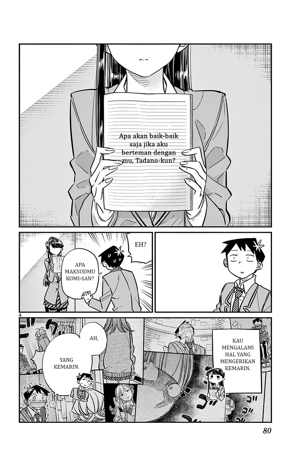 Komi-san wa Komyushou Desu. Chapter 26