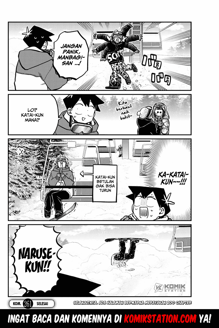 Komi-san wa Komyushou Desu. Chapter 261