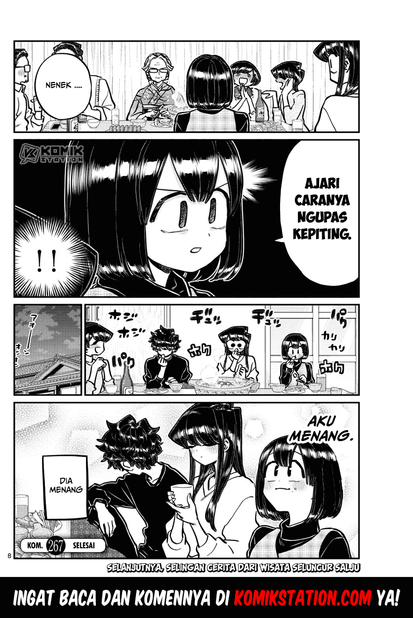 Komi-san wa Komyushou Desu. Chapter 267