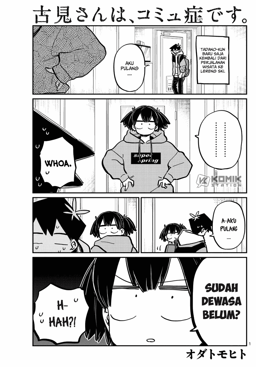 Komi-san wa Komyushou Desu. Chapter 269