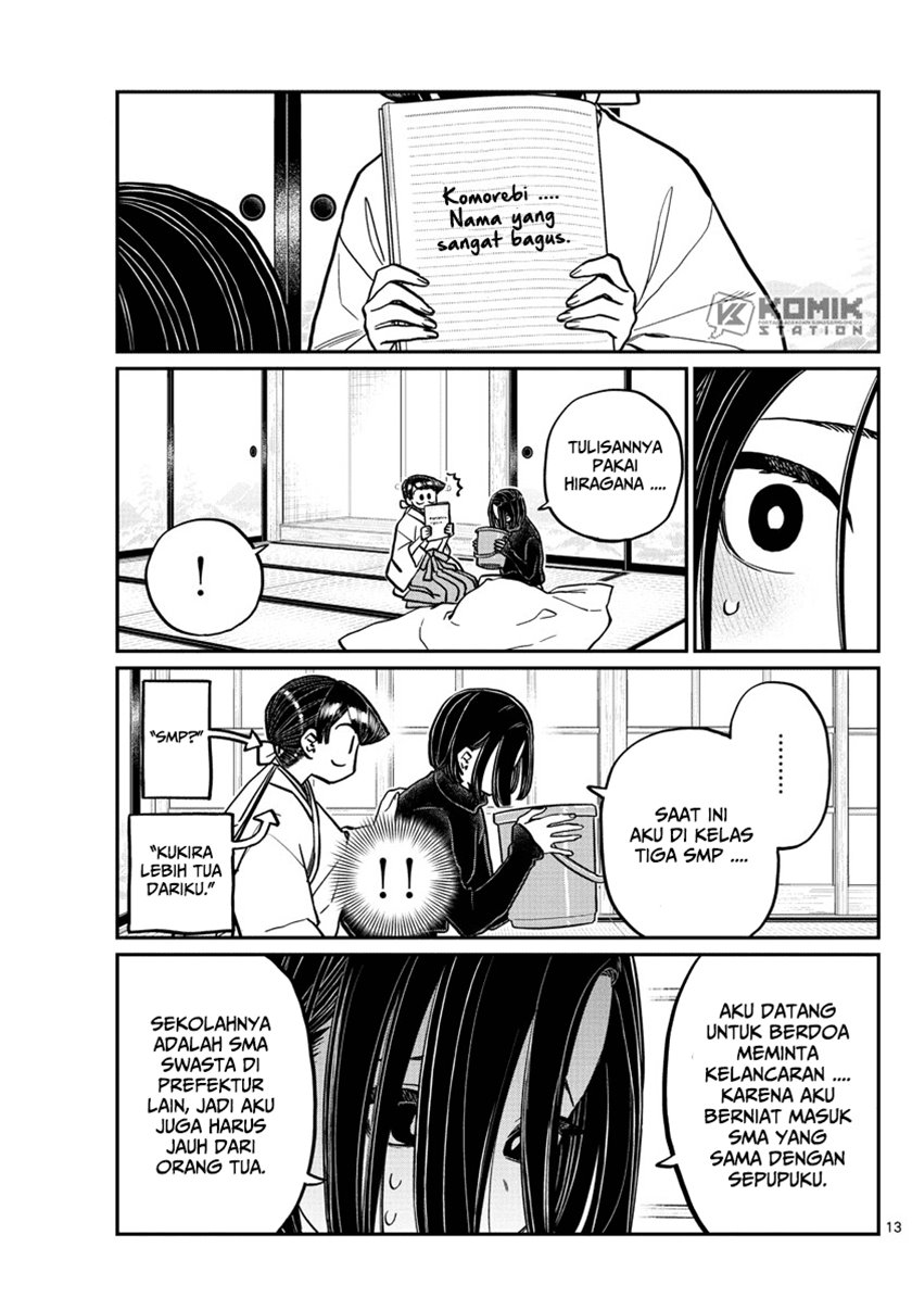 Komi-san wa Komyushou Desu. Chapter 275