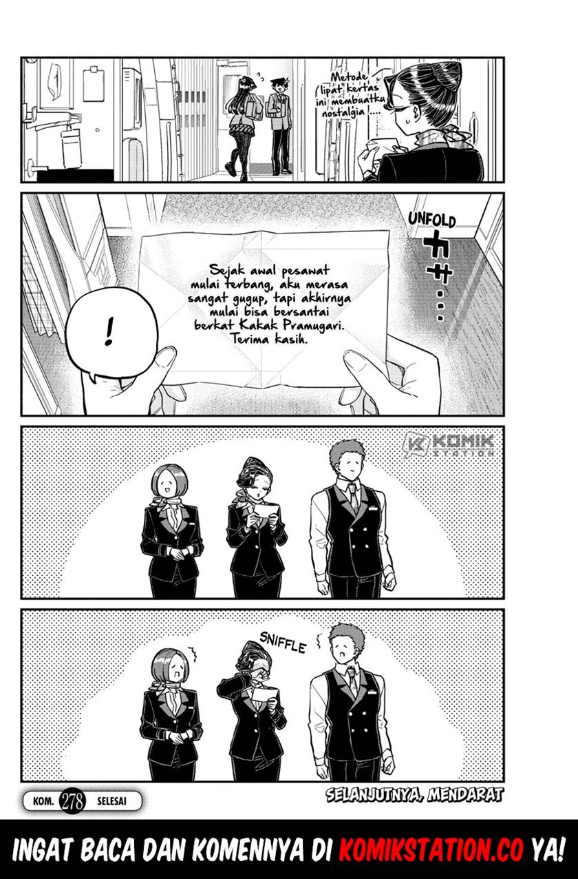 Komi-san wa Komyushou Desu. Chapter 278