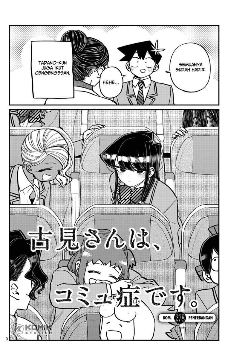 Komi-san wa Komyushou Desu. Chapter 278