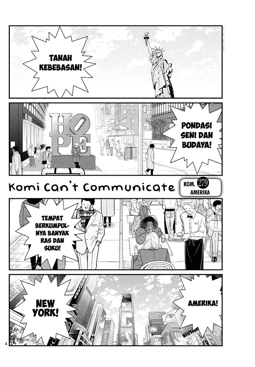 Komi-san wa Komyushou Desu. Chapter 279