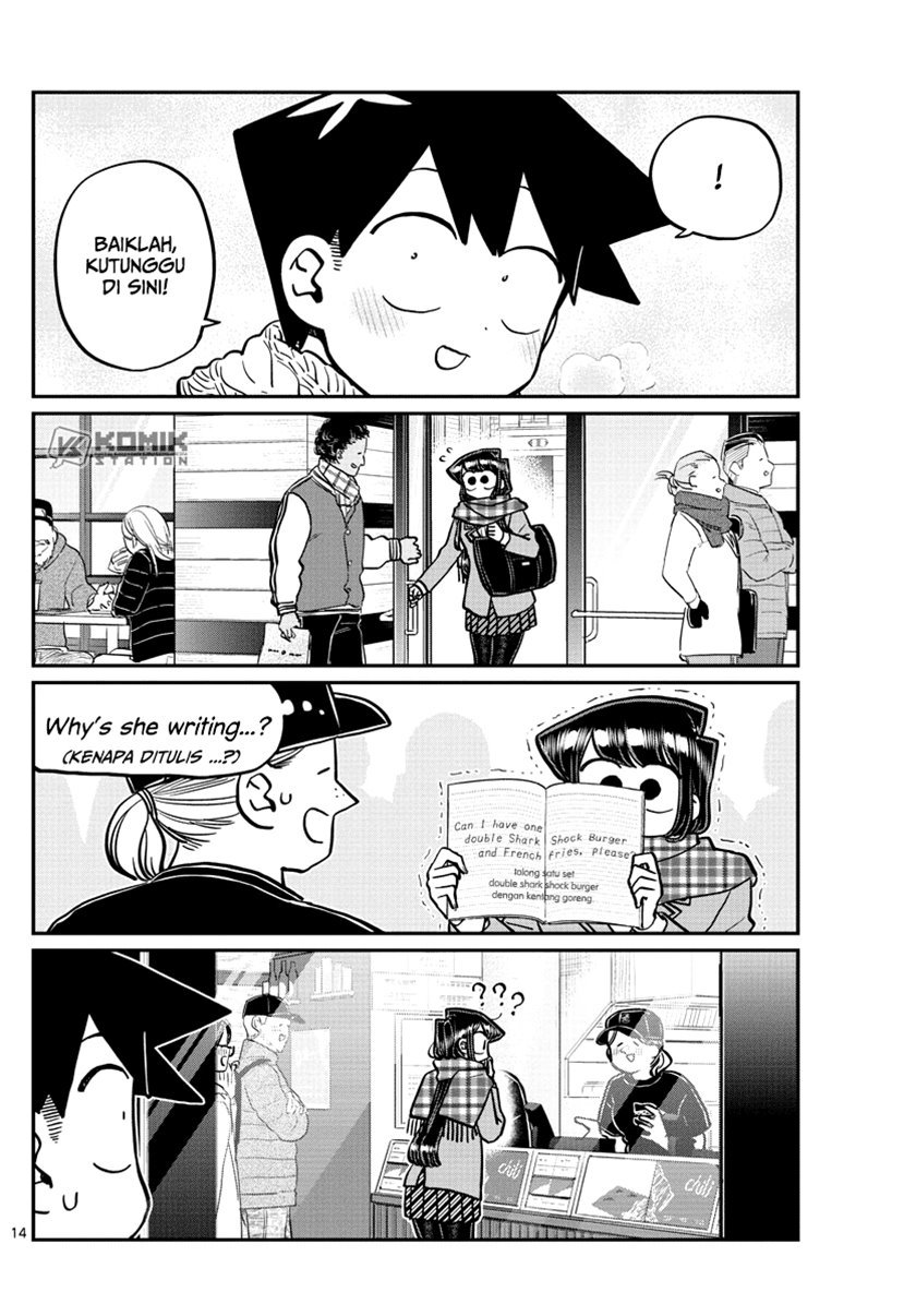 Komi-san wa Komyushou Desu. Chapter 279