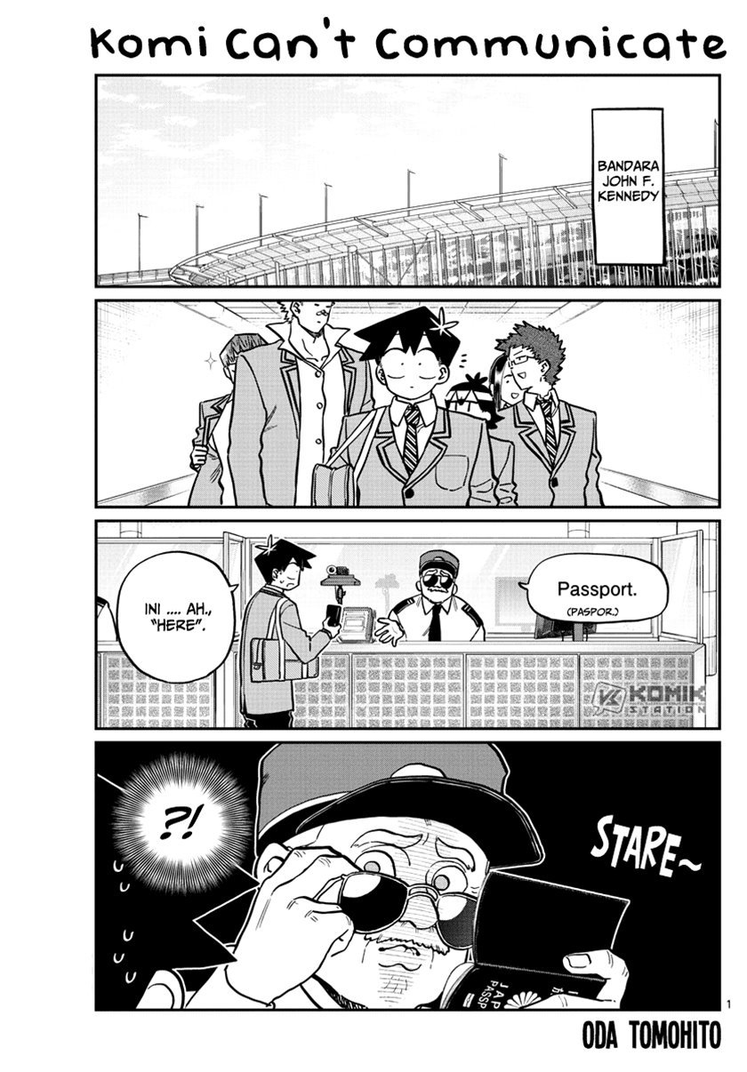 Komi-san wa Komyushou Desu. Chapter 279