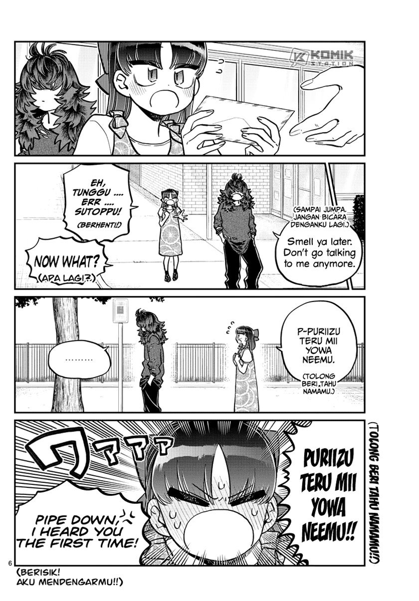 Komi-san wa Komyushou Desu. Chapter 280