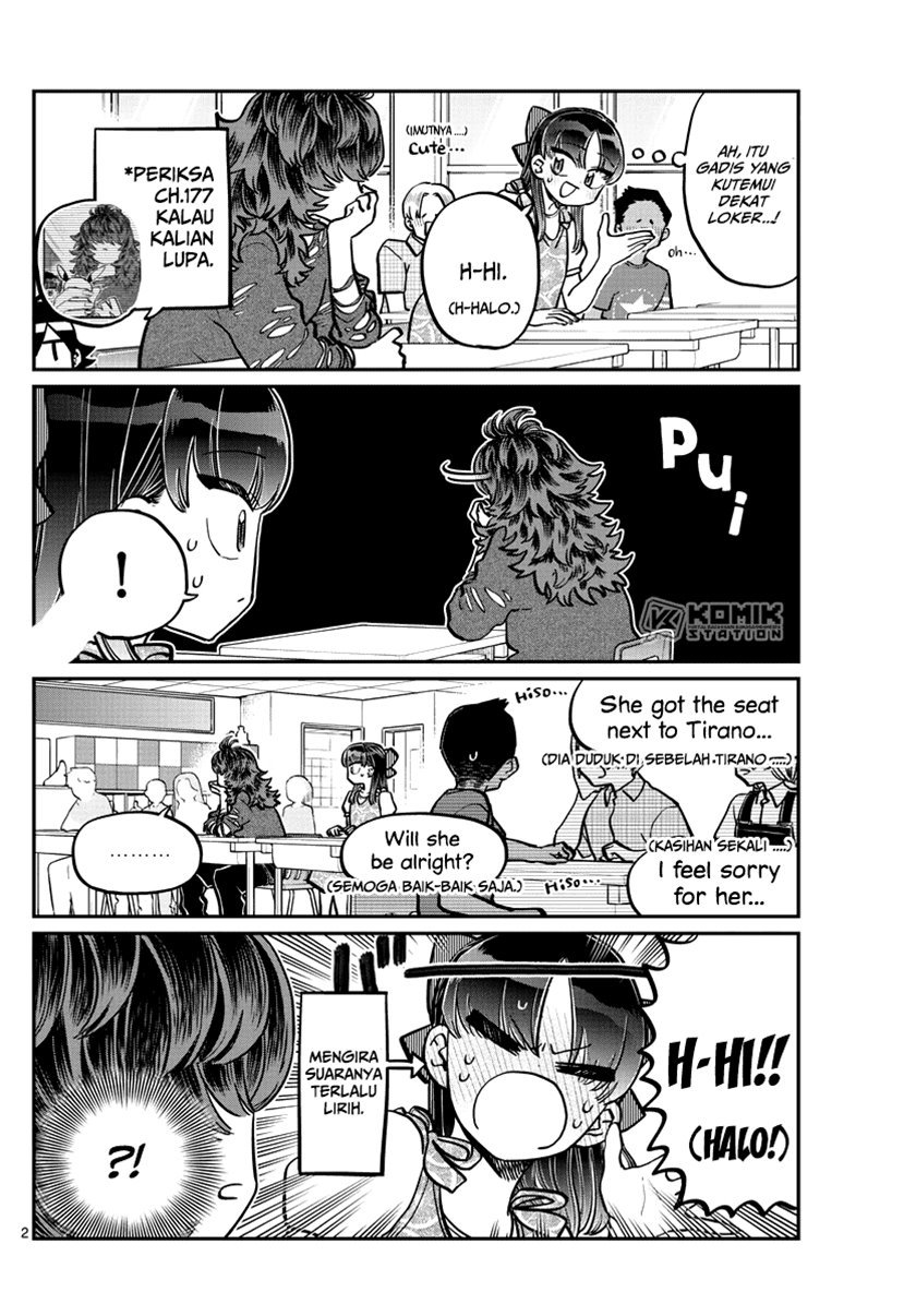 Komi-san wa Komyushou Desu. Chapter 280