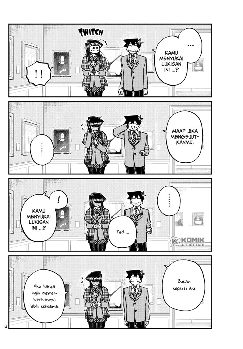 Komi-san wa Komyushou Desu. Chapter 283