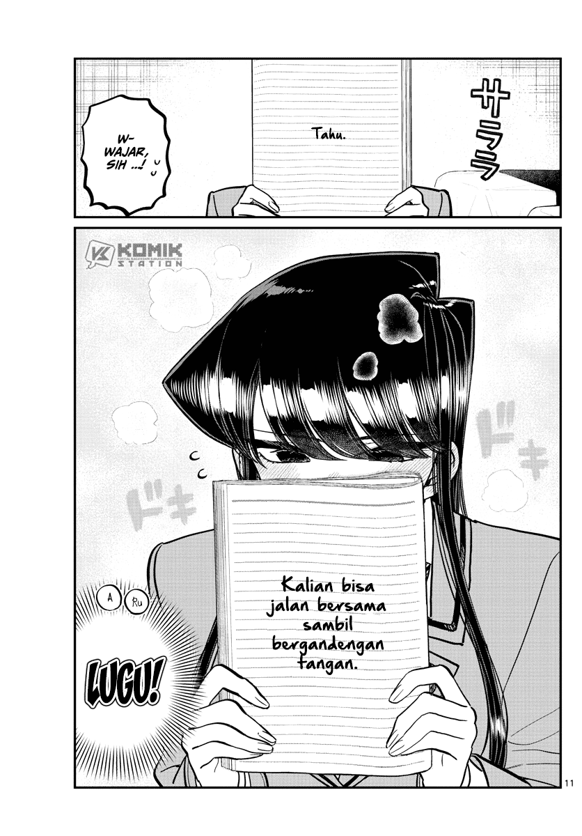 Komi-san wa Komyushou Desu. Chapter 285