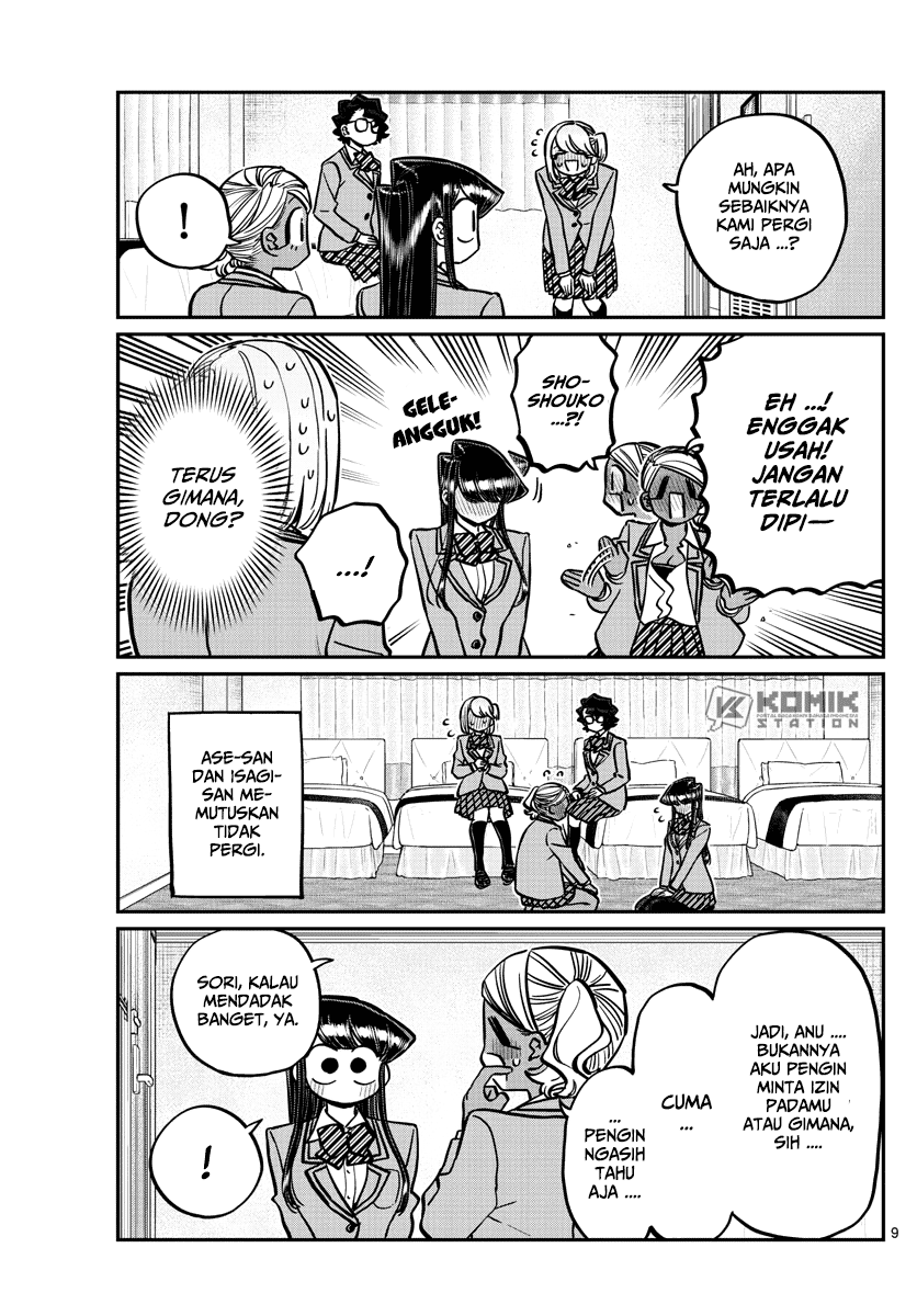 Komi-san wa Komyushou Desu. Chapter 285