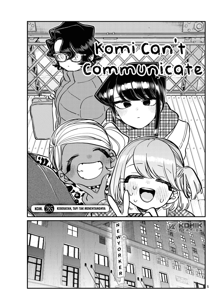 Komi-san wa Komyushou Desu. Chapter 285