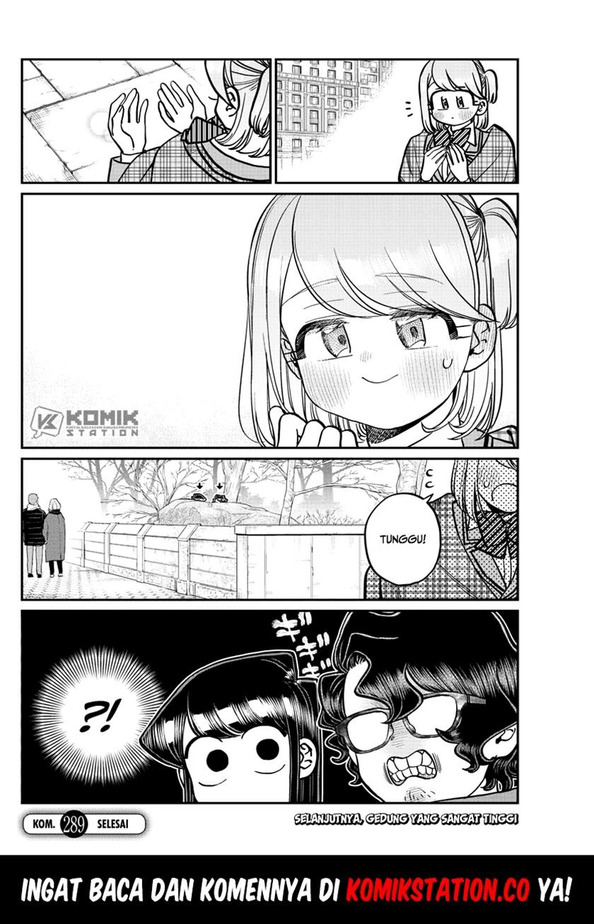 Komi-san wa Komyushou Desu. Chapter 289