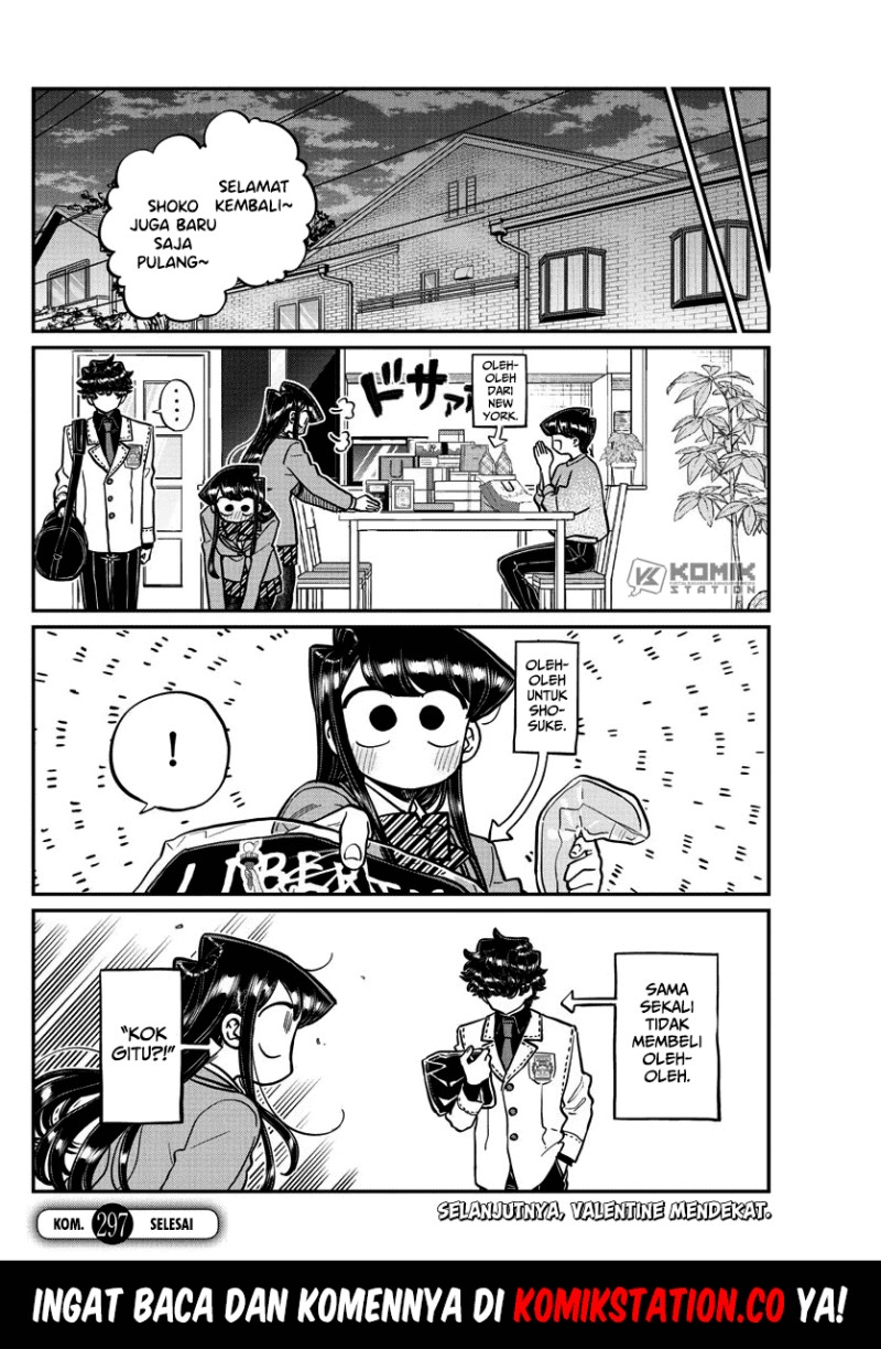 Komi-san wa Komyushou Desu. Chapter 297