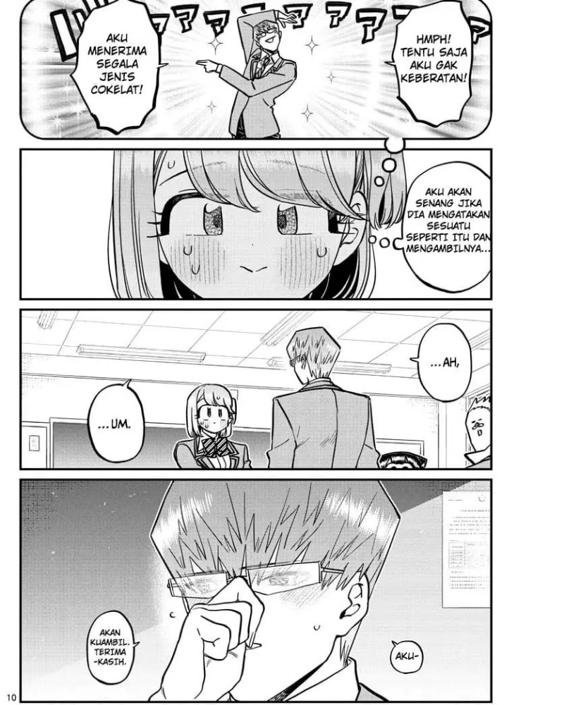 Komi-san wa Komyushou Desu. Chapter 299