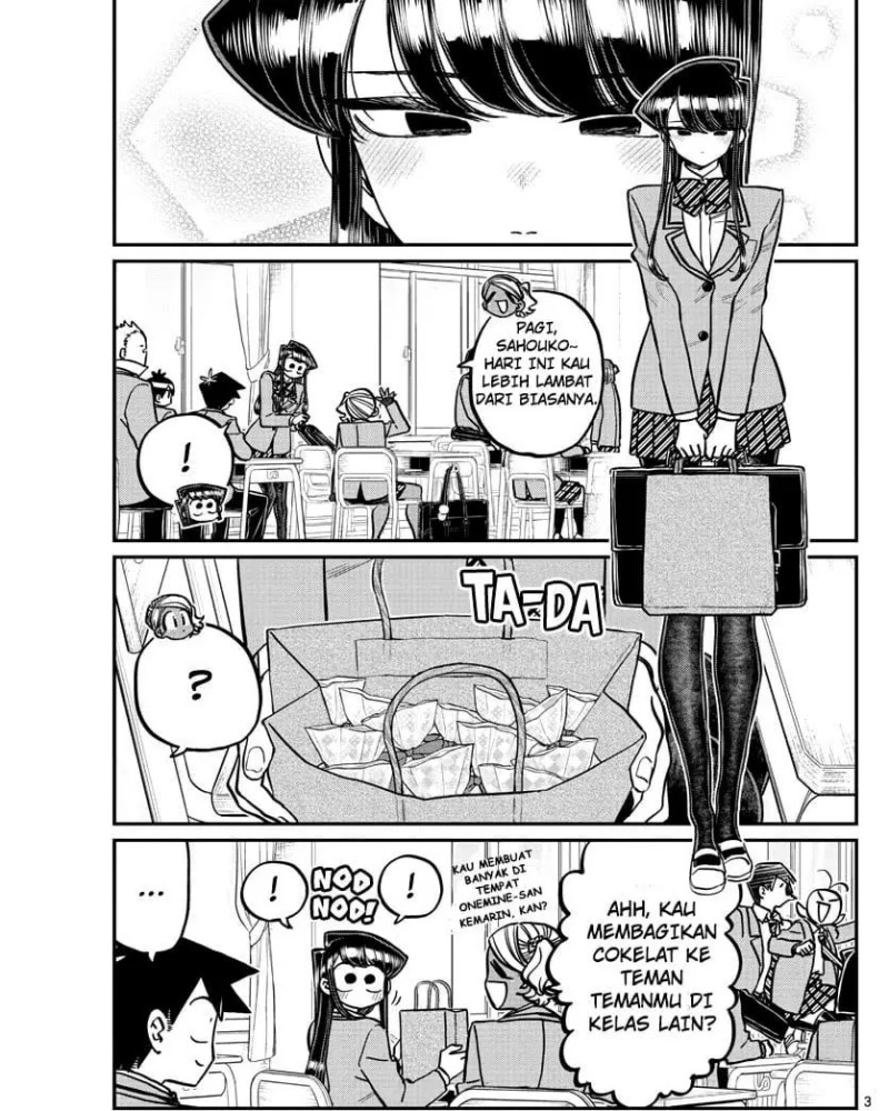 Komi-san wa Komyushou Desu. Chapter 299