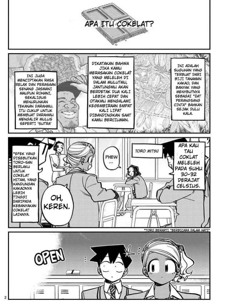 Komi-san wa Komyushou Desu. Chapter 299