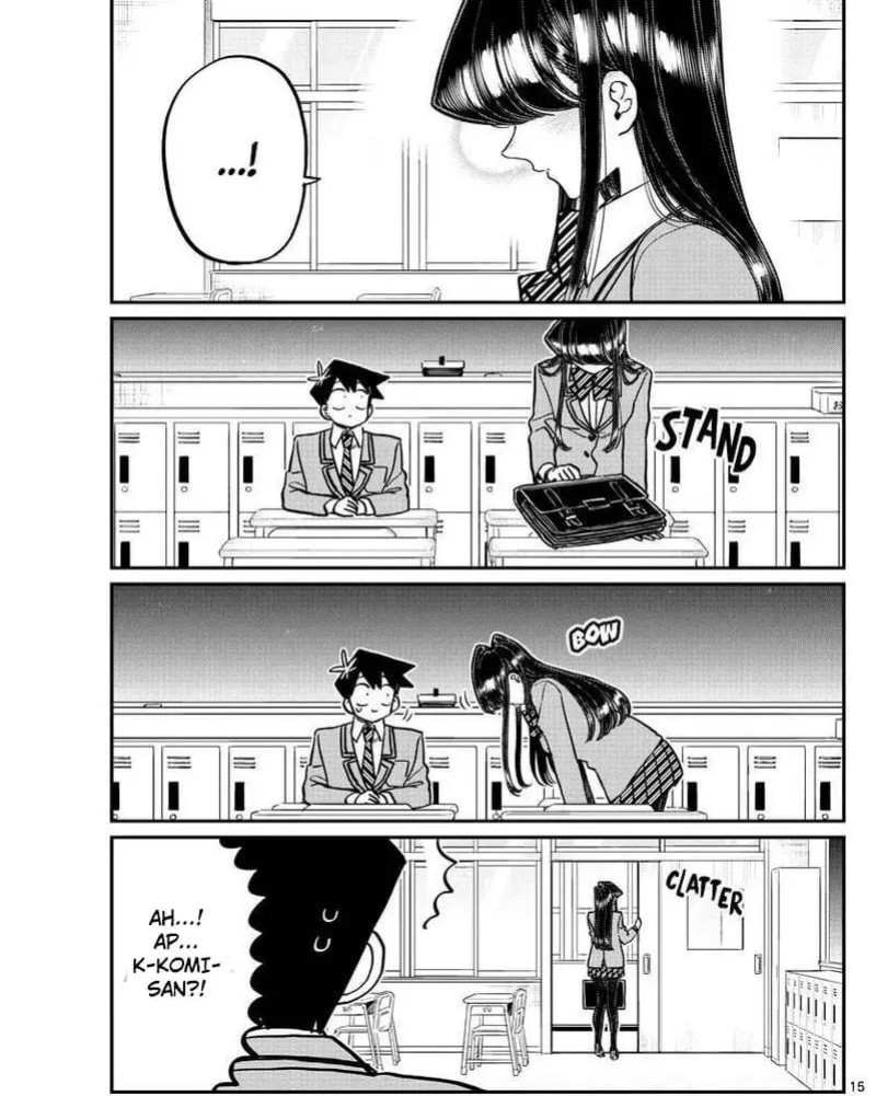 Komi-san wa Komyushou Desu. Chapter 299