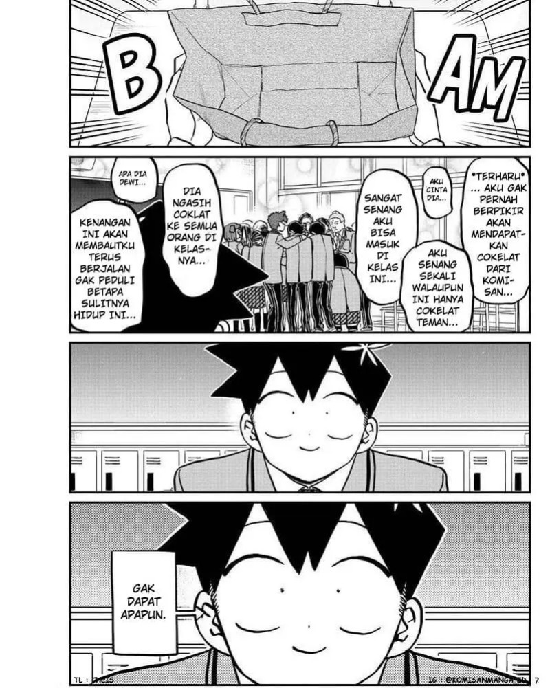 Komi-san wa Komyushou Desu. Chapter 299