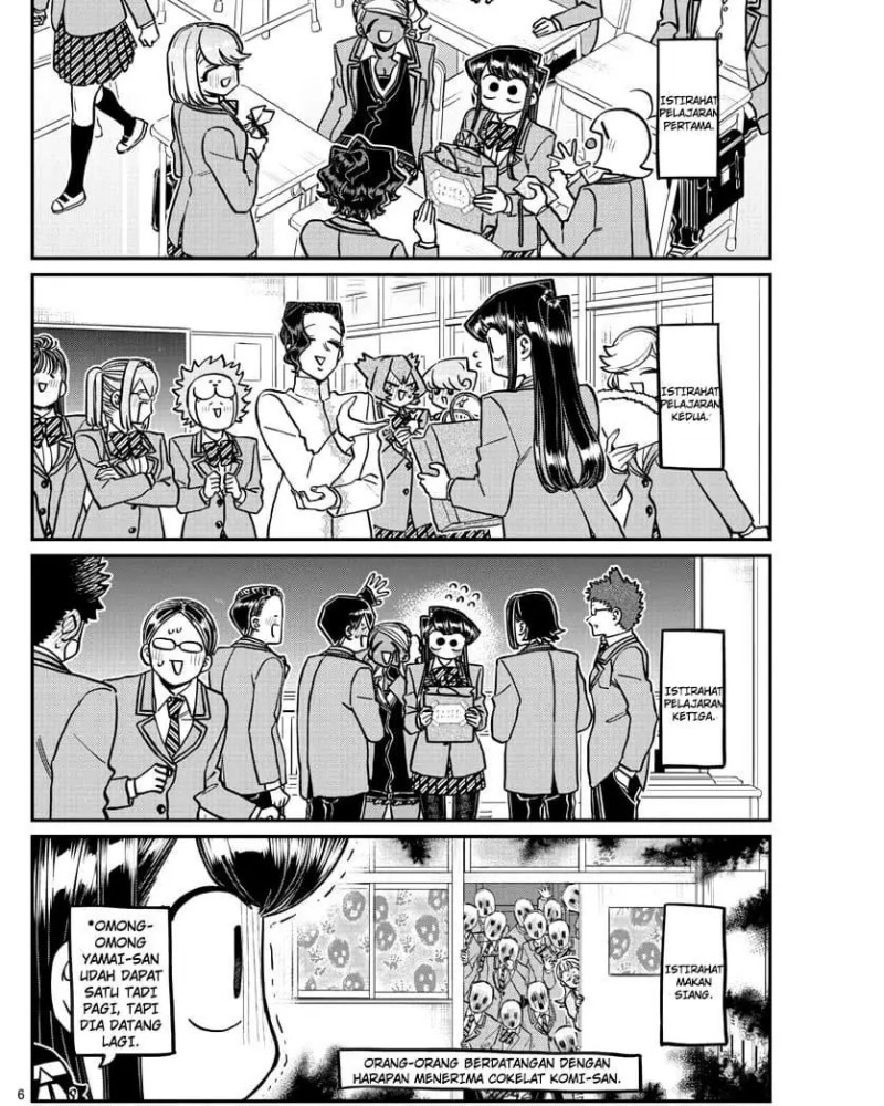 Komi-san wa Komyushou Desu. Chapter 299