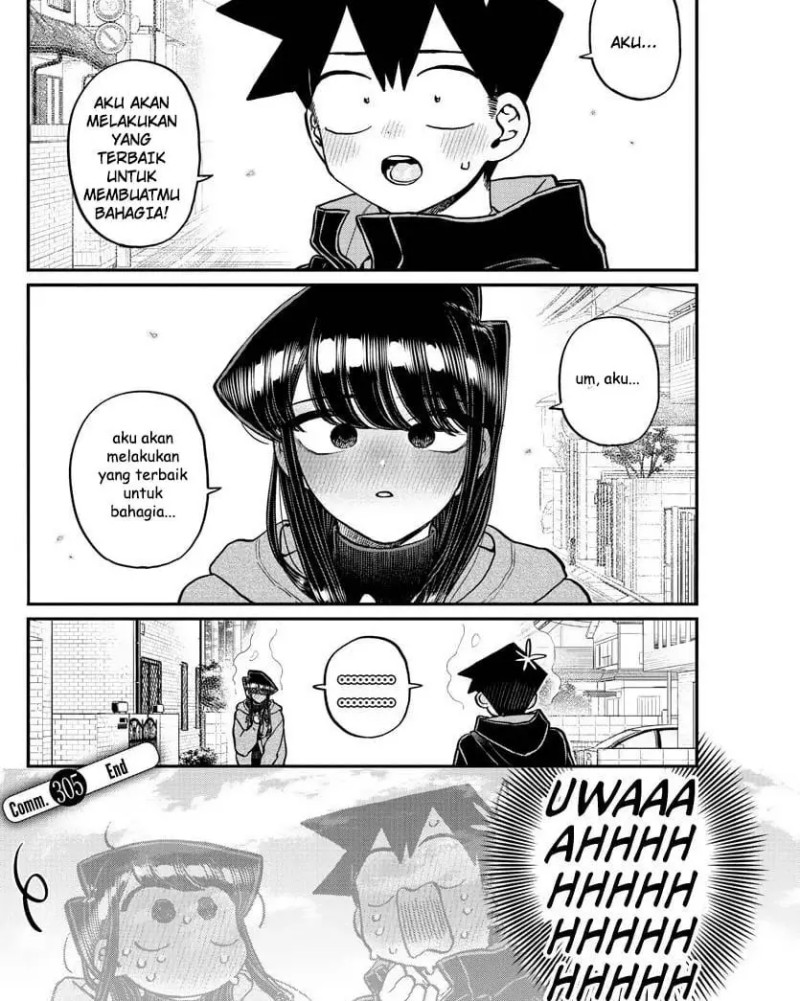 Komi-san wa Komyushou Desu. Chapter 305