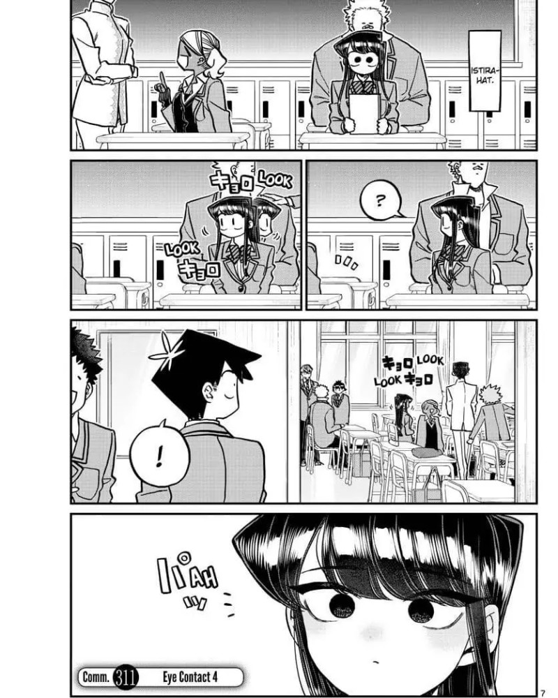 Komi-san wa Komyushou Desu. Chapter 311