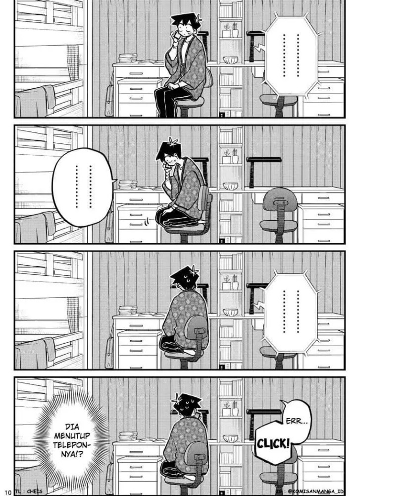 Komi-san wa Komyushou Desu. Chapter 313