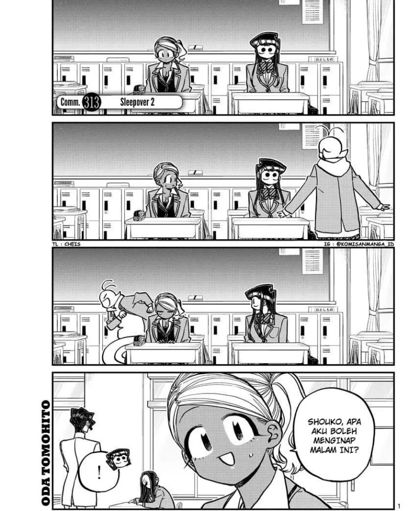 Komi-san wa Komyushou Desu. Chapter 313